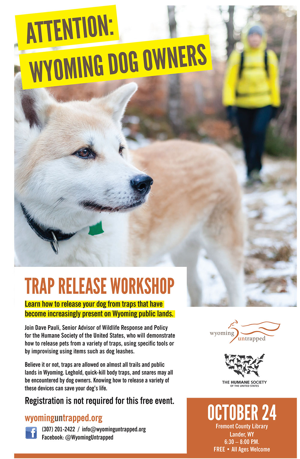 Trap Release Lander Poster